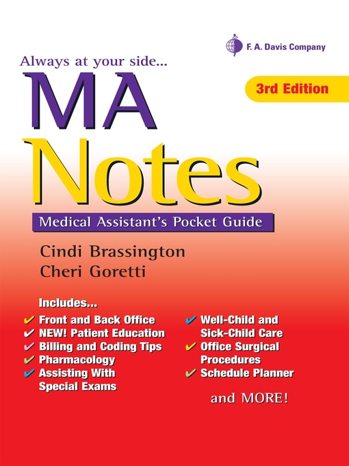 Title details for MA Notes by Cindi Brassington - Available